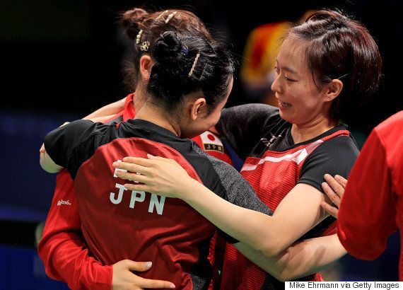 卓球女子団体 日本が銅メダル 福原愛 勝利に涙 みんなに感謝しています リオオリンピック ハフポスト