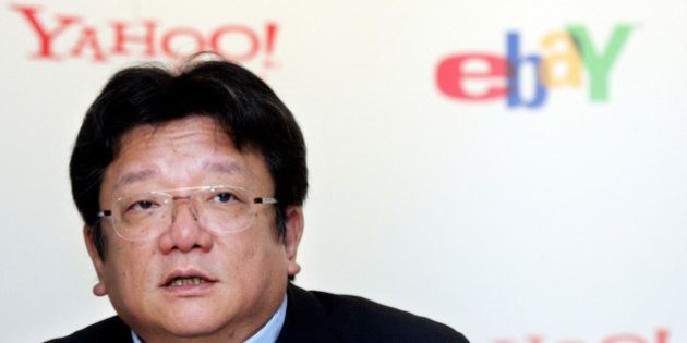 JAPAN - DECEMBER 04: Masahiro Inoue, president and chief executive officer of Yahoo Japan Corp., attends a news conference with EBay, in Tokyo, Japan, on Tuesday, Dec. 4, 2007. Yahoo Japan Corp., operator of Japan's most visited Internet portal, will set up a Japanese-language auction Web site with EBay Inc., the biggest U.S. online auctioneer. (Photo by Haruyoshi Yamaguchi/Bloomberg via Getty Images)
