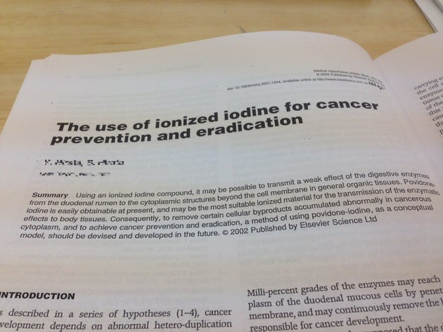 医師が提唱 イソジン 乳 の怪 うがい薬入りの牛乳でがんが消える メールと コミで拡散も ハフポスト