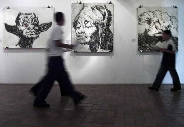 ホンジュラス・ナショナル・アート・ギャラリーで2003年に開かれた「フランシスコ・デ・ゴヤ」展