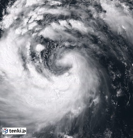 台風情報 トリプル台風 ひまわり8号がとらえた 画像 ハフポスト