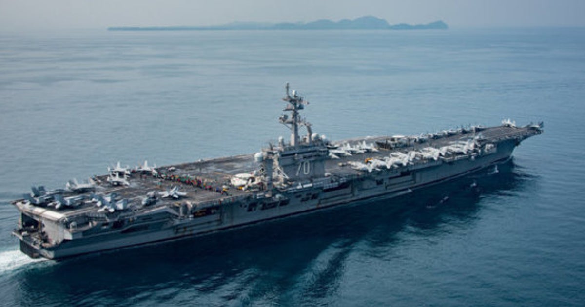 空母カール・ビンソン北上していなかった。大幅に遅れて朝鮮半島へ