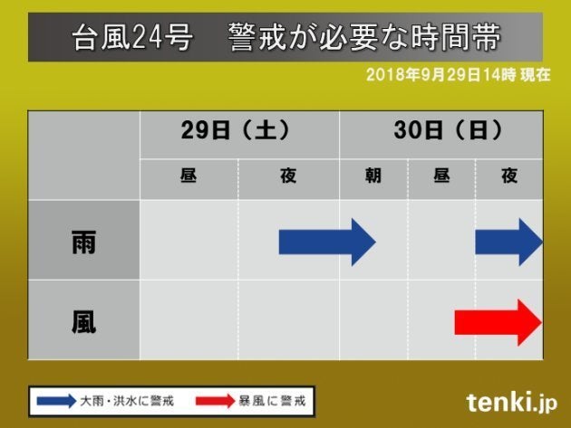 台風24号 東京など関東地方のピークはいつ 暴風が吹き荒れ 局地的に息苦しさを感じる雨も ハフポスト