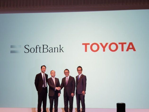 トヨタとソフトバンクが新会社