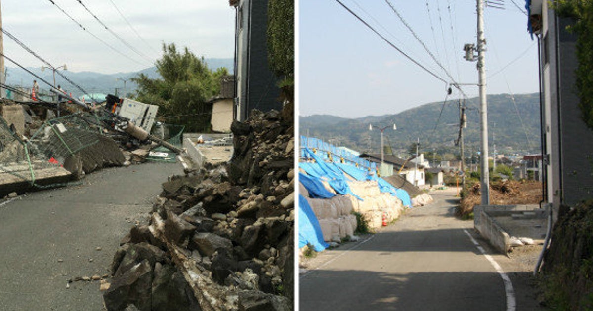 熊本地震 震災から1年 被災地のいまは 地震直後の写真と比較 画像集 ハフポスト