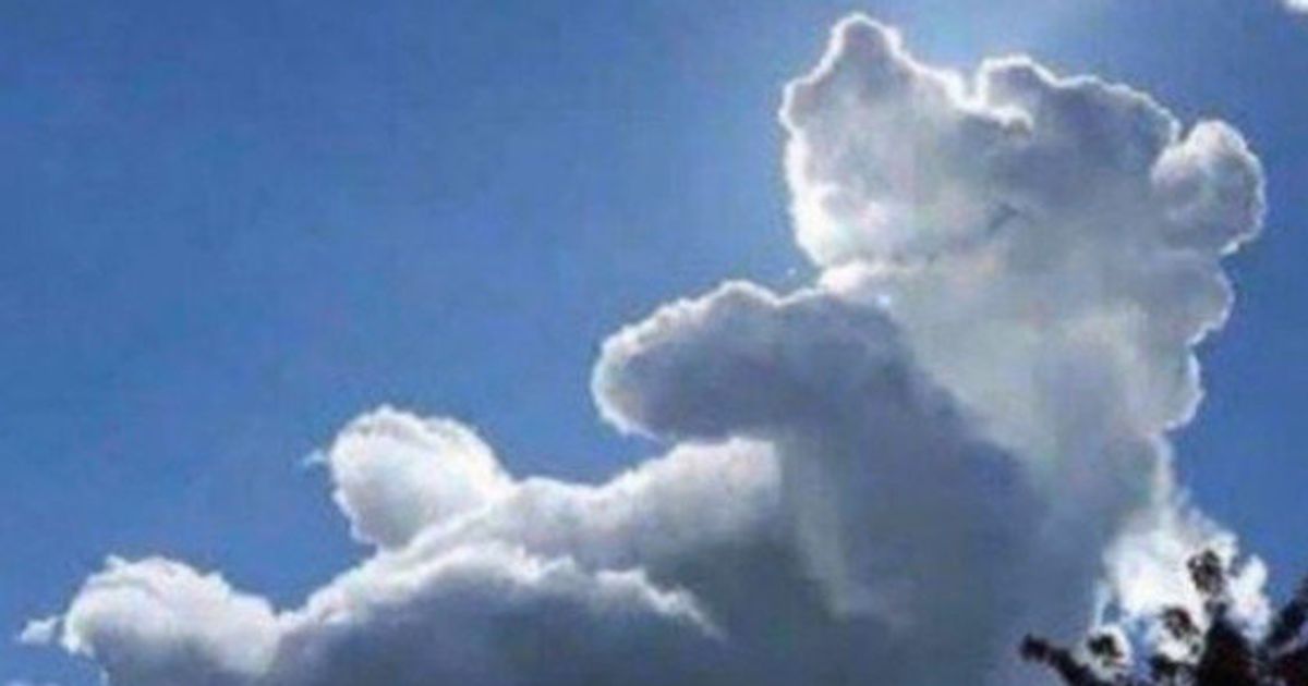 クマのプーさんそっくりな雲が出現 世界中で話題に ハフポスト