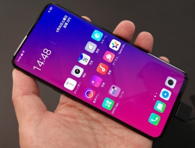 Oppo Find X 真の全画面スマホが11月国内発売 ノッチって過渡期の産物だよね と思わせる美しさ ハフポスト