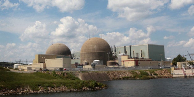 MINERAL, VA - AUGUST 24: The North Anna Power Station operated by Dominion Energy remains offline after losing offsite power in the wake of yesterday's 5.8 earthquake August 24, 2011 near Mineral, Virginia. The epicenter of the quake, the East Coast's largest since 1944, was located a few miles outside of Mineral, a town of 430 people located about 50 miles west of Richmond and about 7 miles from the North Anna plant. (Photo by Scott Olson/Getty Images)