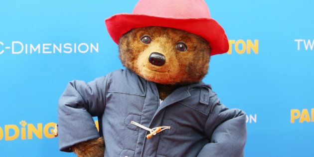 HOLLYWOOD, CA - JANUARY 10: A general view of 'Paddington' bear at the Los Angeles premiere of 'Paddington' held at TCL Chinese Theatre IMAX on January 10, 2015 in Hollywood, California. (Photo by Michael Tran/FilmMagic)