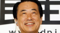 安倍首相、菅直人氏に敗れる