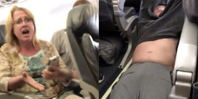 ユナイテッド航空機 オーバーブッキング 警官が乗客をボコボコにして引きずり出す 動画 ハフポスト