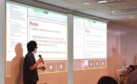 サイボウズ式 ニコ動 会議システムが日本語と英語の架け橋に ユーザベース グローバル会議の秘密 ハフポスト