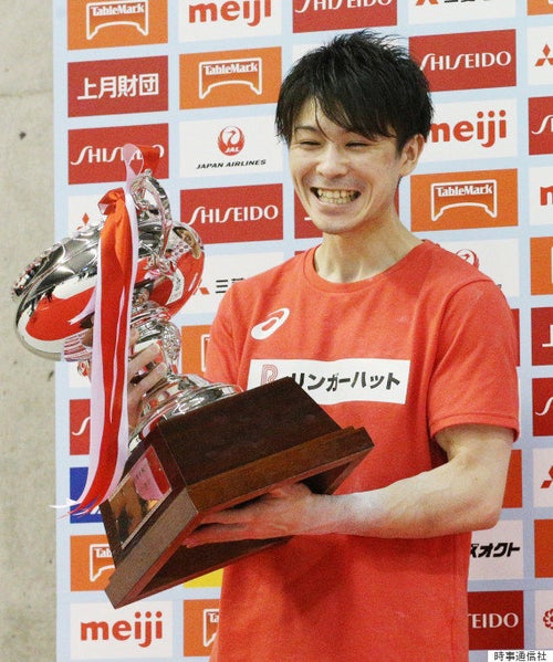 内村航平、前人未到の10連覇 「地獄ですよね」と苦笑 全日本選手権 