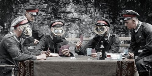 第一次世界大戦から102年、カラー写真でよみがえる戦場の姿【画像集