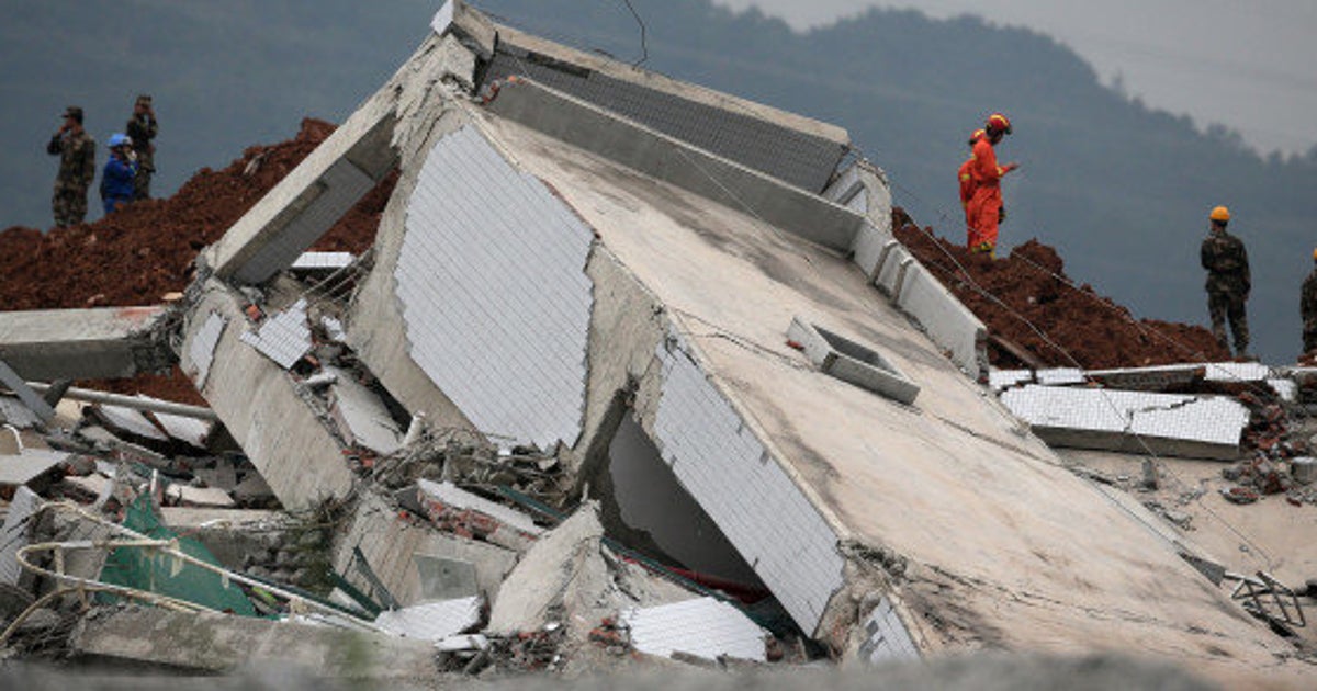 中国 深圳の土砂崩れ 遺体を初めて収容 行方不明は81人に 画像集 ハフポスト