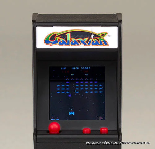 パックマン」や「ギャラガ」などナムコの名作ゲーム、キーホルダー大で