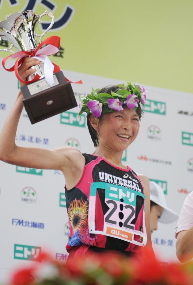 2010年には北海道マラソンで優勝した原裕美子被告