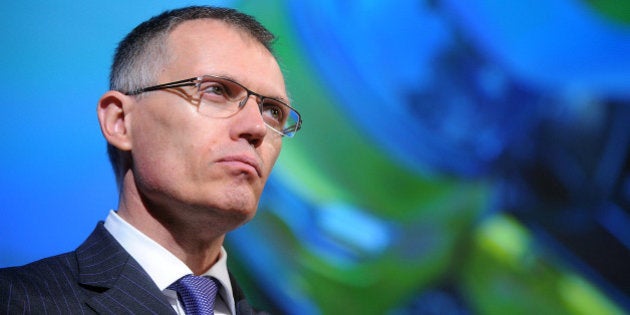 Carlos Tavares, chief operating officer of Renault SA, pauses during a news conference at the company's headquarters in Paris, France, on Thursday, July 28, 2011. Renault SA, France's second-largest carmaker, reported a first-half profit that beat analyst expectations because of sales growth outside Europe, even as supply snags and rising raw-material costs hurt earnings. Photographer: Antoine Antoniol/Bloomberg via Getty Images