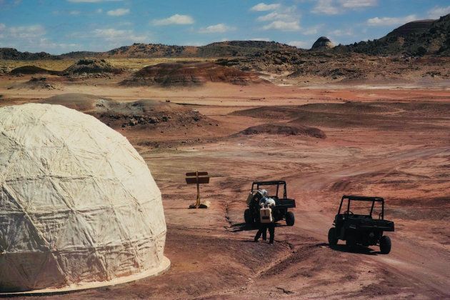 ユタ州で行われた模擬火星実験