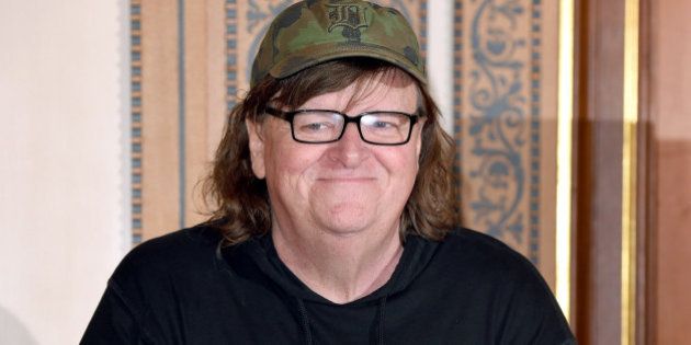 LONDON, ENGLAND - JUNE 09: Michael Moore attends a photocall for the film 'Where To Invade Next' at the Lanesborough Hotel on June 9, 2016 in London, United Kingdom. (Photo by Karwai Tang/WireImage)