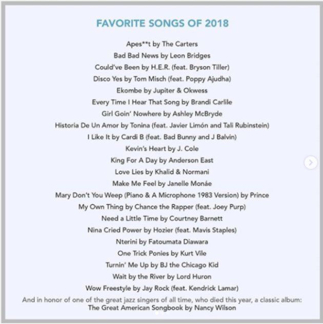 favorite songs of 2018