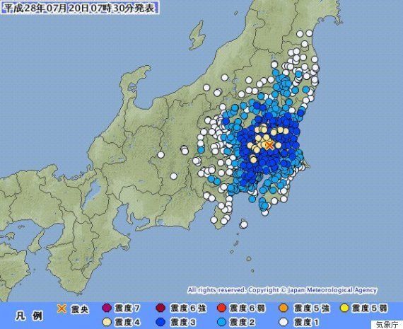神奈川 地震 神奈川県東部の震度3以上の観測回数