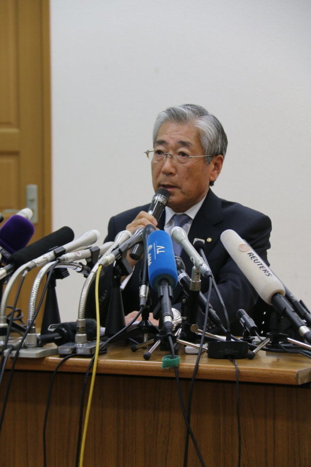 Joc竹田恒和会長 わずか7分で会見終了 関与していない と贈賄疑惑を否定 ハフポスト