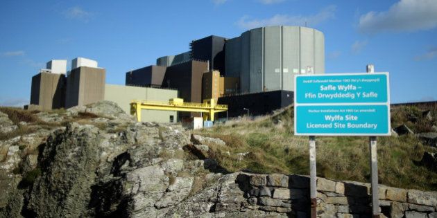 TREGELE, UNITED KINGDOM - OCTOBER 23: A general view of the Wylfa nuclear power station on October 23, 2013 in Tregele, Anglesey, United Kingdom. The government has announced that the first new nuclear power station to be built in Britain since 1995 will be at Hinkley Point near Bristol. The announcement will come as welcome news for Japanese company Hitachi who have proposed a new Wylfa reactor. (Photo by Christopher Furlong/Getty Images)