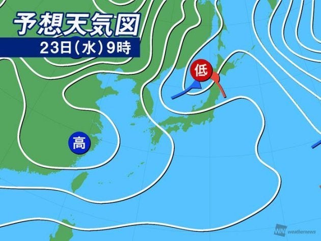 週間天気 東京など関東は乾燥続く 週末は強烈な寒気南下か ハフポスト