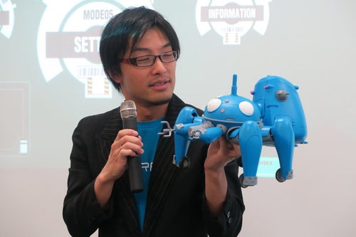 1/8サイズの「タチコマ」販売決定 アニメ「攻殻機動隊S.A.C」に登場