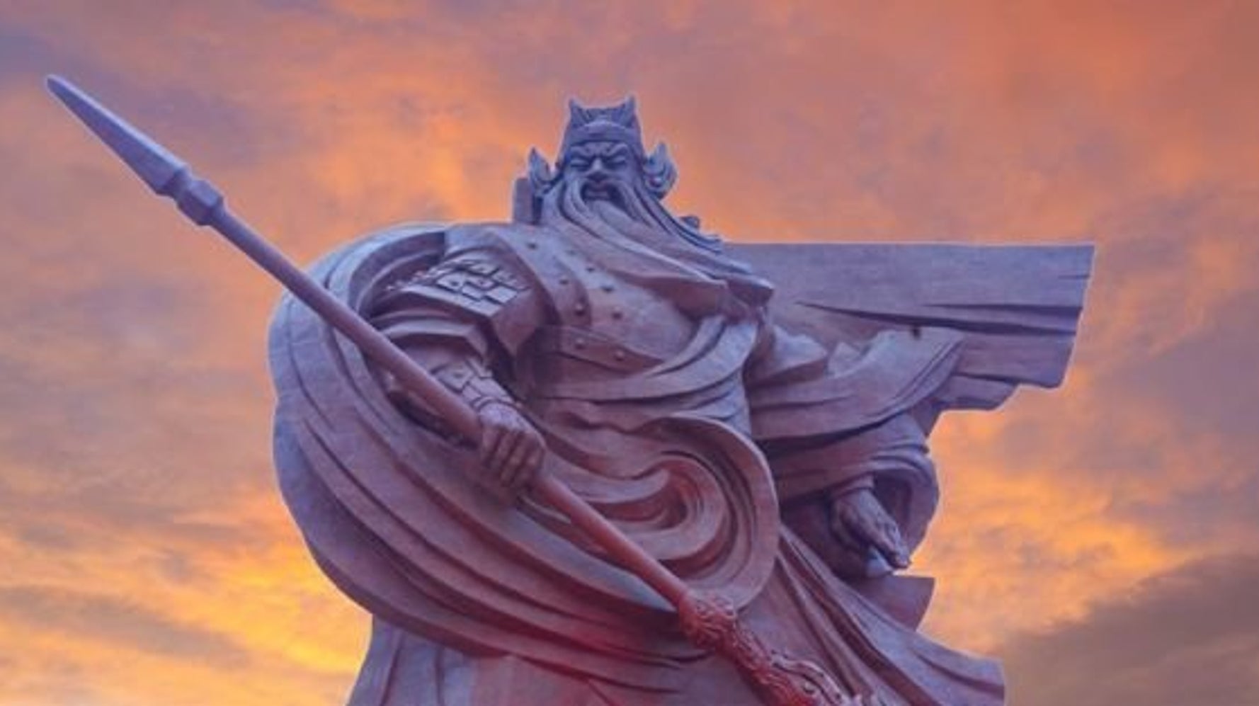 中国民国時代の関羽像 大きすぎる」関羽像解体 中国、大きすぎる55億円の「無駄遣い