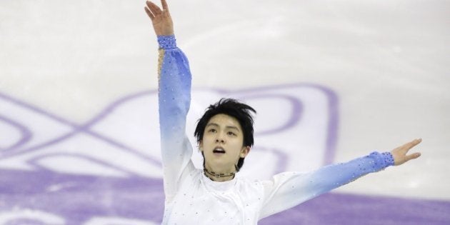 羽生結弦 Spまた世界最高得点 史上初の3連覇へ グランプリファイナル ハフポスト