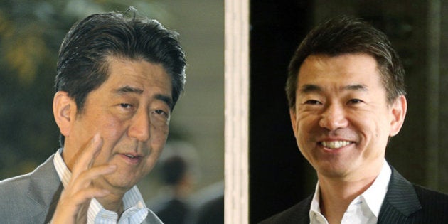 安倍晋三首相 橋下徹氏と会談 安保法制審議に協力要請か ハフポスト