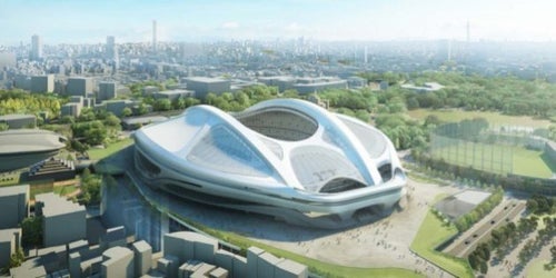 希少「OUR STUDIUM」新国立競技場 幻 東京オリンピック 新国立競技場は「ザハ・ハディドの呪い」？ 過去のオリンピックと値段