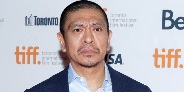 TORONTO, ON - SEPTEMBER 12: Director Hitoshi Matsumoto attends the premiere of 'R100' at Ryerson Theatre on September 12, 2013 in Toronto, Canada. (Photo by Jemal Countess/Getty Images)