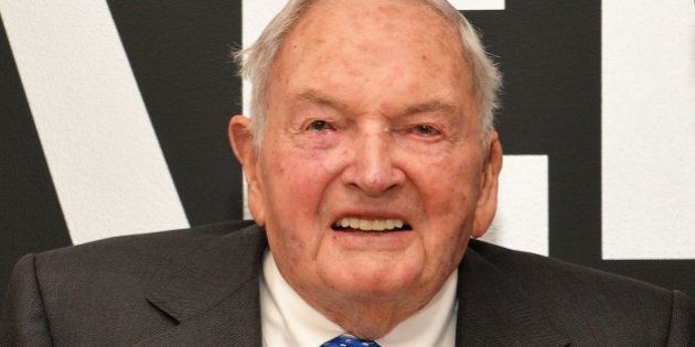 NEW YORK, NEW YORK - APRIL 07: David Rockefeller attends 2016 David Rockefeller Award Luncheon at Museum of Modern Art on April 7, 2016 in New York City. (Photo by Slaven Vlasic/Getty Images)