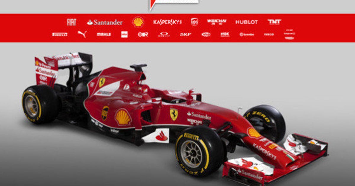 フェラーリF14年連続コンストラクターチャンピオン記念ポスター 