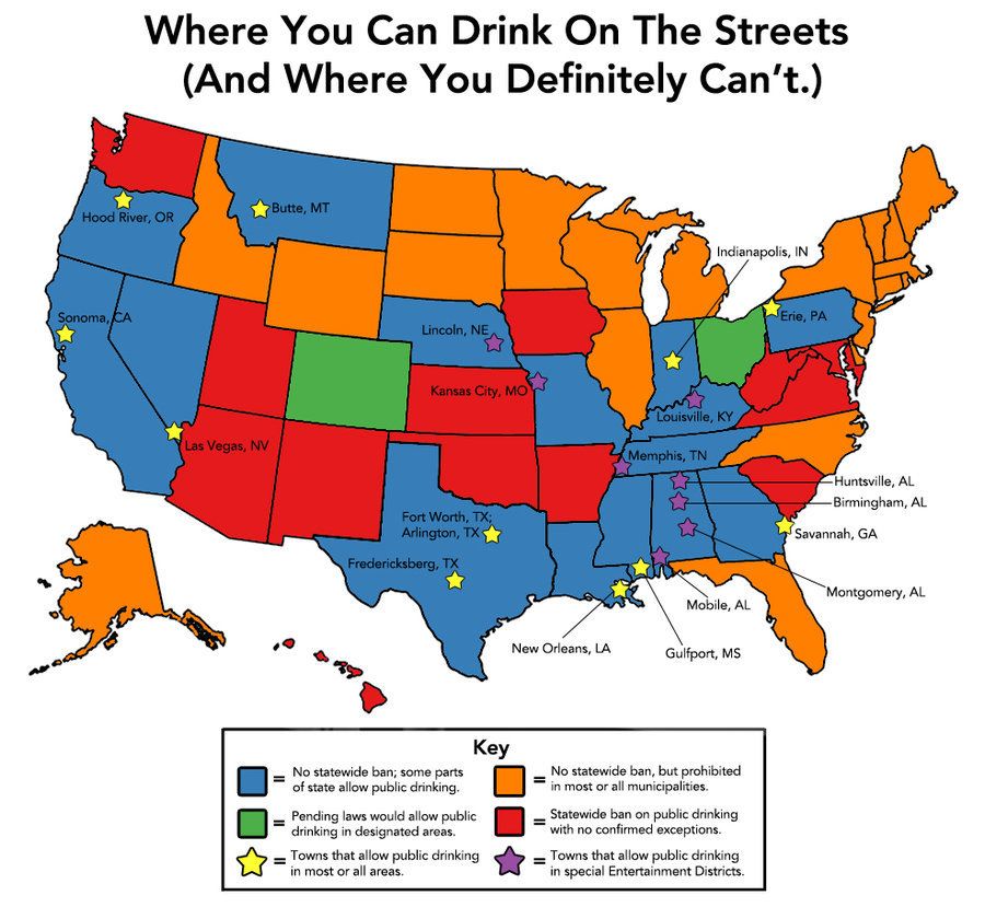 公共の場での飲酒 が原則禁止されているアメリカ ハフポスト News