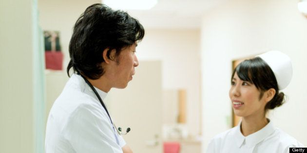 doctor and nurse in Tokyo City