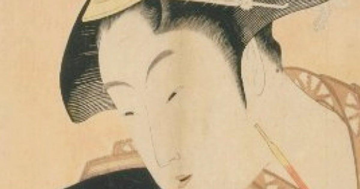 1963年 歌麿 喜多川歌麿 哥麿 真作 浮世絵版画 美人画 歌撰恋之 1963年 歌麿 喜多川歌麿 哥麿 真作 浮世絵版画 美人画 歌撰恋之