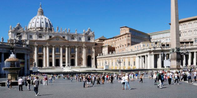 (GERMANY OUT) Saint Peters Basilica on the Saint Peters Square in Vatican City in Rome. (Photo by Probst/ullstein bild via Getty Images)