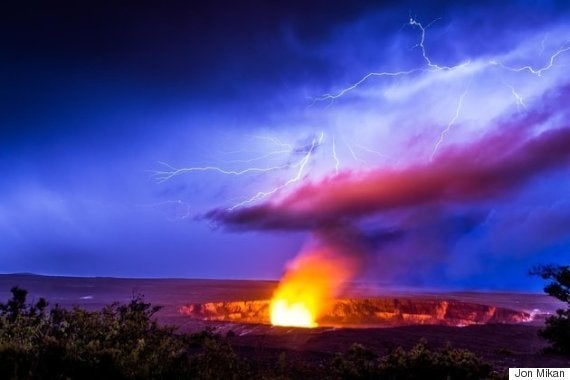 火山の写真