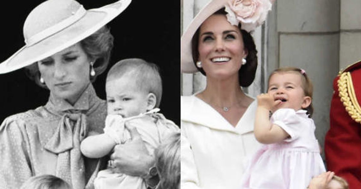 エリザベス女王の誕生会 シャーロット王女も祝う 31年前にそっくりな光景が ハフポスト