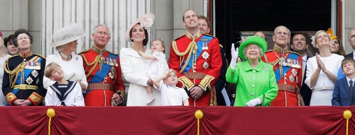 エリザベス女王の誕生会、シャーロット王女も祝う。31年前に