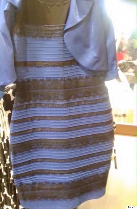 青と黒 白と金 ネット上で大論争を呼んだドレスの色がついに決着 画像 ハフポスト