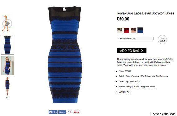青と黒 白と金 ネット上で大論争を呼んだドレスの色がついに決着 画像 ハフポスト News