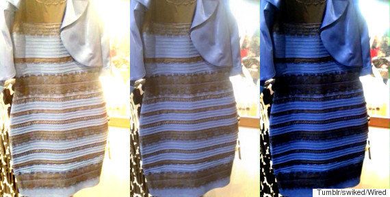 青と黒？ 白と金？ ネット上で大論争を呼んだドレスの色がついに決着 ...