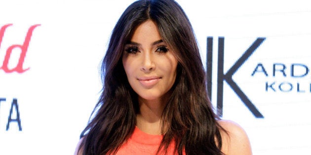 SYDNEY, AUSTRALIA - SEPTEMBER 13: Kim Kardashian attends the Kardashian Kollection Spring Launch at Westfield Parramatta on September 13, 2014 in Sydney, Australia. (Photo by Lisa Maree Williams/Getty Images)