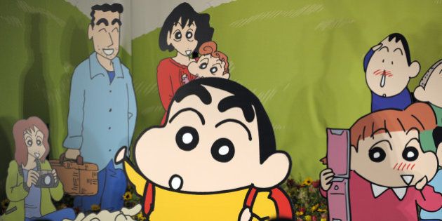 Fans of the popular Japanese anime character Crayon Shin-chan visit a memorial to the character's late creator, the cartoonist Yoshito Usui, in Tokyo on November 30, 2009. Usui, the creator of the hugely popular manga and animation series was found dead under a steep cliff on Mount Arafune strandling Gunma and Nagano prefecture in September this year. AFP PHOTO/TOSHIFUMI KITAMURA (Photo credit should read TOSHIFUMI KITAMURA/AFP/Getty Images)