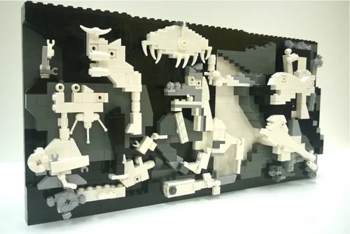 ピカソの代表作 ゲルニカのレプリカ ピカソの代表作 ゲルニカのレプリカ ホビー・楽器・アート